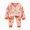 G873-Watermelon Red, variant on HFHAPW Little Girl Boys Pajamas Set Cute Graphic 2 Piece Toddler Clothes Kids Pjs Sleepwear