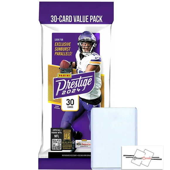 Juego de cartas coleccionables Panini Prestige Football NFL Jumbo Pack