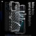 thumbnail image 4 of R-JUST RJ-50 For iPhone 16 Plus Aluminum Alloy Armor Case Hollow Shockproof Back Cover, 4 of 5
