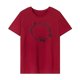 thumbnail image 1 of Camiseta para mujer de verano con cuello redondo para ir de compras, regalo del día de San Valentín M, 1 of 7