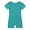 Turquoise, variant on Girls Boys Short Sleeves Ballet Dance Unitard Leotard Stretchy Gymnastics Athletic Biketards Blue 4