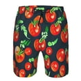 thumbnail image 3 of Fotbe Tomatoes Trajes de Baño Estampados para Hombre, Shorts de Verano de Secado Rápido, Ropa de Playa, Bañadores-Small, 3 of 6