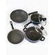thumbnail image 4 of Batería De Cocina Con Antiadherente Cinsa  Roca 6 piezas Azul, 4 of 4