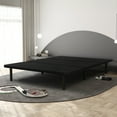 thumbnail image 5 of LiviNest Twin Platform Bed Frame: Upholstered Bed Base with Underbed Storage & No Box Spring Needed - Modern Black Metal Frame for Bedroom & Apartment, 5 of 5