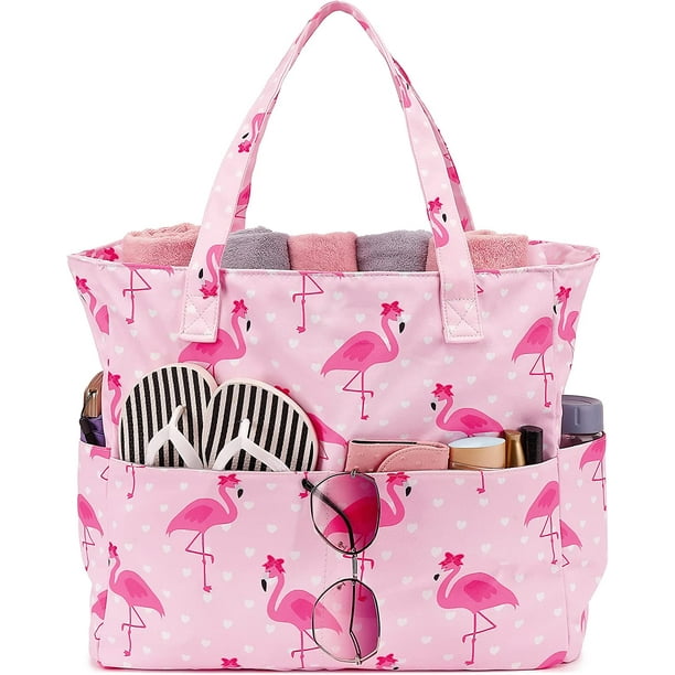 UMMH Beach Tote Pool Bags for Women Ladies Extra Large Gym Tote Carry On Bag With Wet