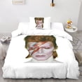 thumbnail image 2 of David Bowie Bedding Set,Microfiber D Singer Bedding Set Hypoallergenic Duvet Covers with PillowcasesRock 'n' Roll, 2 of 5