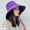 thumbnail image 6 of SikaFu Fisherman Hat Girl Xia And Edition Tide Nikko Double -Sided Face To A Uckles Anti -A UV Hat, 6 of 8