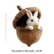 thumbnail image 2 of Adorno navideño de animales del bosque | Colgante de decoración navideña de 10 cm | Adorno de criaturas del bosque para decorar el árbol | Regalo festivo para la decoración navideña del hogar, 2 of 6