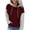 Wine, variant on YUGYXL Women's Patchwork Hoodies Lounge Going Out Long Sleeve Sweatshirts Drawstring Comfy Regular Hoodie Army Green XXL