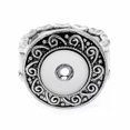 thumbnail image 1 of HOOUN Charm Crystal Chunk Drill Snap Ring Fit For 12mm Chunk Snap Button Jewelry -52, 1 of 3