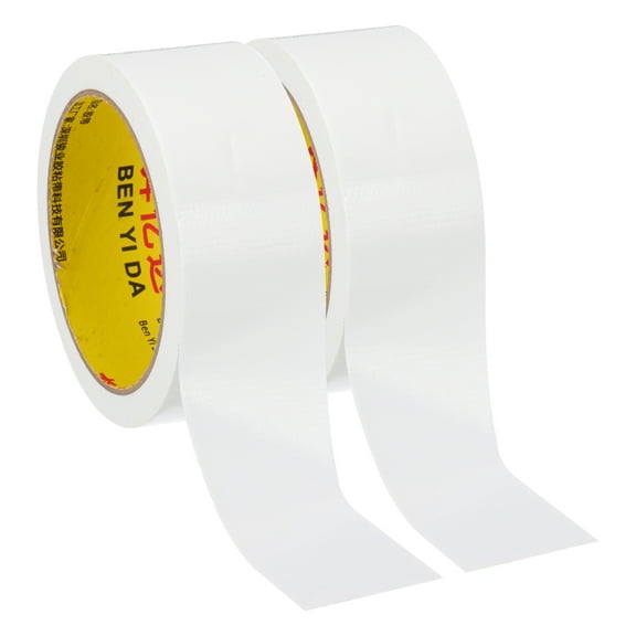 1.6"x0.01" Bookbinding Tape, 2 Roll 11 Yard Cloth Bookbinding Repair Tape Book Binding Tape Self Adhesive for Repairing Old Books, White