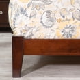 thumbnail image 5 of AFI Metro Full Low Profile Wood Platform Bed Frame with Panel Headboard, Walnut, 5 of 9