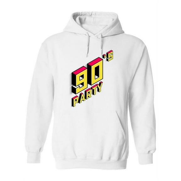 The 90's Party Hoodie Women -Image by Shutterstock, Female Large