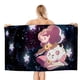 thumbnail image 1 of BEE Y PUPPYCAT Toalla de playa de secado rápido con diseño temático, regalo para mujeres y niñas, ideal para cumpleaños, fans, amantes de la música, uso en la playa o al aire libre, 78 × 150 cm, 1 of 6