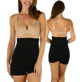 thumbnail image 4 of ToBeInStyle Women's High-Waisted Boyshort Shaper w/Bra Strap, 4 of 6