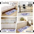 thumbnail image 6 of Sikiie Round Snow Merry Christmas Kitchen Mat 2 PCS Cushioned Kitchen Rug, Waterproof Non-Slip Kitchen Mats for Kitchen, Floor Home, Sink, Laundry, 6 of 6