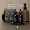 thumbnail image 2 of Kit de S&eacute;rum de D&iacute;a y Noche para Rostro de 60 ml C/U con 96% de Ingredientes Naturales. Adicionado con Vitamina C y &Aacute;cido Hialur&oacute;nico. Skincare Antiarrugas., 2 of 7
