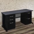 thumbnail image 3 of Regency Fusion 72" x 30" Double Pedestal Desk- Grey, 3 of 8