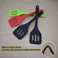 thumbnail image 3 of ENJOYW Spatule Fendue Résistante à la Chaleur en Silicone de Qualité Alimentaire Design Monobloc pour la Maison Spatule Fendue, 3 of 7
