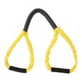 thumbnail image 2 of Bandas de ejercicio, bandas de resistencia, cuerda de tracción con asas para desarrollar músculos del pecho. amarillo 15 libras, 2 of 9