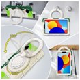 thumbnail image 4 of FJLBDE Case for Xiaomi Redmi Pad SE 8.7 inch 2024 with 360 Kickstand, Shoulder Strap Carrying Protective Cover, Multicolor Green, 4 of 6