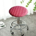 thumbnail image 4 of Suncoda Seat Cushion, Stool Covers Round Bar Stool Covers Oppose Slip Seat Cover with Elastic Bands Sturdy, 4 of 6