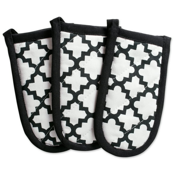 White Lattice Panhandle (Set of 3)