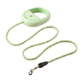 thumbnail image 1 of Correa para perros resistente con cuerda reflectante, mango antideslizante y dispensador de bolsas integrado. Verde 2m, 1 of 9