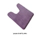 thumbnail image 5 of Bearachild Alfombra de baño en forma de U, alfombra de baño elástica antideslizante absorbente de agua, almohadilla reciclada, alfombra de Juegos de accesorios de baño Púrpura 50*80cm, 5 of 6