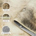 thumbnail image 4 of Modern Abstract Area Rug 5x7 Living Room Carpet Machine Washable Rug Non Slip Bedroom Carpet Dorm Rugs Nursery Rug Stain Resistance Mat for Dining Room Wool Indoor Rug Brown, 4 of 13