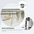 thumbnail image 4 of OULII 2Pcs Pole Brackets Zinc Alloy Supports Mounting For DIY Enthusiasts, 4 of 8
