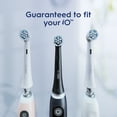 thumbnail image 6 of Oral-B iO Gum & Sensitive Replacement Heads, Electric Toothbrush Brush Heads, Black, 6 Count, 6 of 9