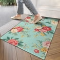 thumbnail image 4 of Pioneer Flower Floral Print Pattern Door Rugs,Washable Non Slip Door Mats Indoor,Decorative Door Mats,Entry Mat Indoor for Entrance,Bedroom,Kitchen,Bathroom,17"x30", 4 of 6