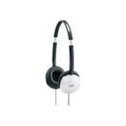 JVC HA-S150-S - Headphones - full size - wired - silver - for Apple iPhone 3G, 3GS; iPod nano (3G); iPod shuffle (3G)