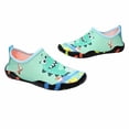 thumbnail image 6 of Gyujnb Cartoon Pull on Water Shoes Elastic Composition Flat Sole Lightweight Outdoor Footwear (Little Girls, Big Girls),26, 6 of 7