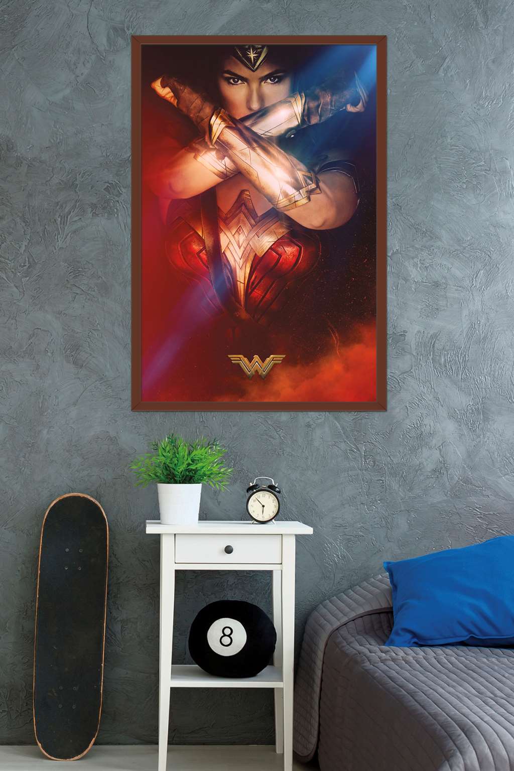 DC Comics Movie - Wonder Woman - Bracelets One Sheet Wall Poster, 22.375" x 34", Framed