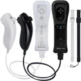 thumbnail image 1 of Motion Plus Wii Controllers 2Packs with Nunchucks, Wii Remote Controllers Compatible for wii and Wii U with Built in Motion Plus, 1 of 6