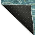 thumbnail image 7 of Dalyn Rugs Premium Machine Washable Mayfield AMF984 Teal 9' x 12' Rug, 7 of 7