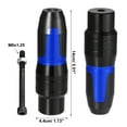 thumbnail image 4 of Unique Bargains Blue Motorcycle Frame Exhaust Slider Anti-Collision Protector Aluminum Alloy for BMW R1250 2019-2023, 4 of 7
