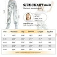 thumbnail image 6 of Rolanko Girls Patent Leather Elastic Waist Cargo Loose Pants Bright Street Dance Dance Performance Casual Outing, 6 of 6