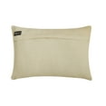 thumbnail image 3 of The HomeCentric Decorative Chartreuse Green Pack of 2, 12"x16" (30x40 cm) Lumbar Pillow Cover, Velvet & Jute Jute Lace Oblong Pillow, Patchwork Pattern Modern Style - Jute Chartreuse Satini, 3 of 3