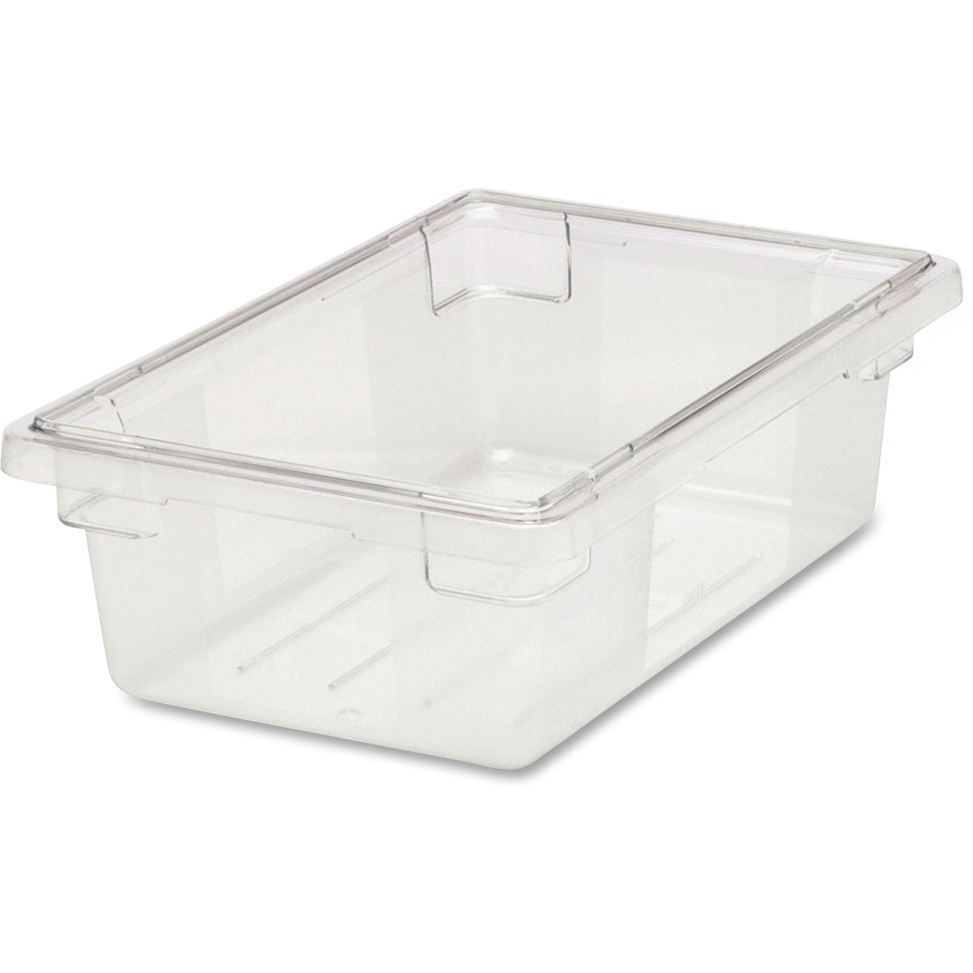 Rubbermaid Commercial 31/2 Gallon Clear Food/Tote Box, Clear, 1 Each
