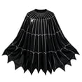 thumbnail image 3 of Levmjia Cape Cloak Tassel Lightweight Short Halloween Carnival Party Costume Themed Event Festival Dress Up, 3 of 7