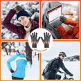 thumbnail image 6 of SDOTXA  98℉-104℉-113℉ USB Heated Gloves for Men Women  Thin Knitting Touchable Screen Warm Heating Gloves  Hot Hands Electric Heated Gloves for Winter Work Arthritis, 6 of 7