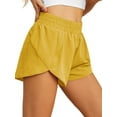 thumbnail image 3 of Cueply Women's Running Shorts High Waisted Athletic Gym Workout Shorts with Liner Zipper Pockets, 3 of 7