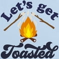 thumbnail image 2 of CafePress - LET's GET TOASTED Body Suit - Long Sleeve Cotton Baby Bodysuit, 2 of 4