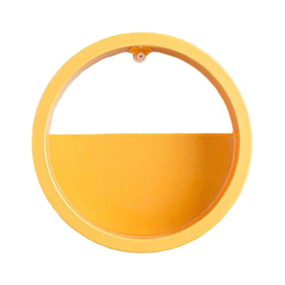 Wall Mounted Pothos Planter Scandinavian Macaron Style Green Living Room Hanging Wall Decorative Round Hydroponic Planter