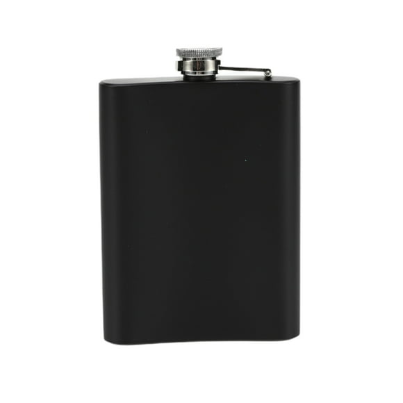 Flagon Rust-proof Leak-proof Good Sealing Smooth Spout U-Shaped Design Anti-drop 6/7/8 Ounces Liquor Flask Fishing Supply