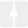 thumbnail image 4 of 12"OD x 3"ID x 4"C x 1"P Lucan Architectural Grade PVC Contemporary Ceiling Medallion, Two Piece, 4 of 11