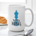 thumbnail image 6 of CafePress - I'm Her King - 15 oz Ceramic Large White Novelty Mug, 6 of 6
